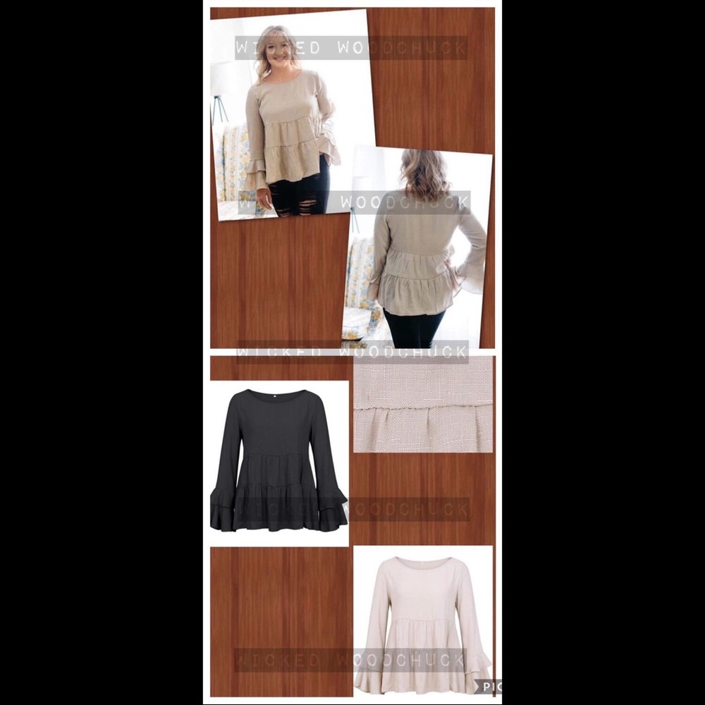 Ladies Woven Top - LAST ONE